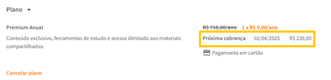 meus planos